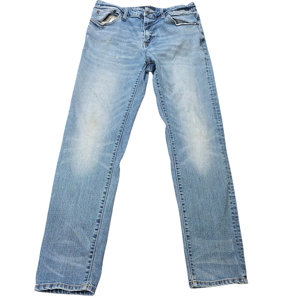 Aero Skinny Jeans Men's Size 32/33‎ Blue Medium Wash Stretch Denim